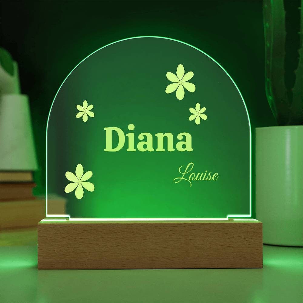 Personalized Acrylic Night Light