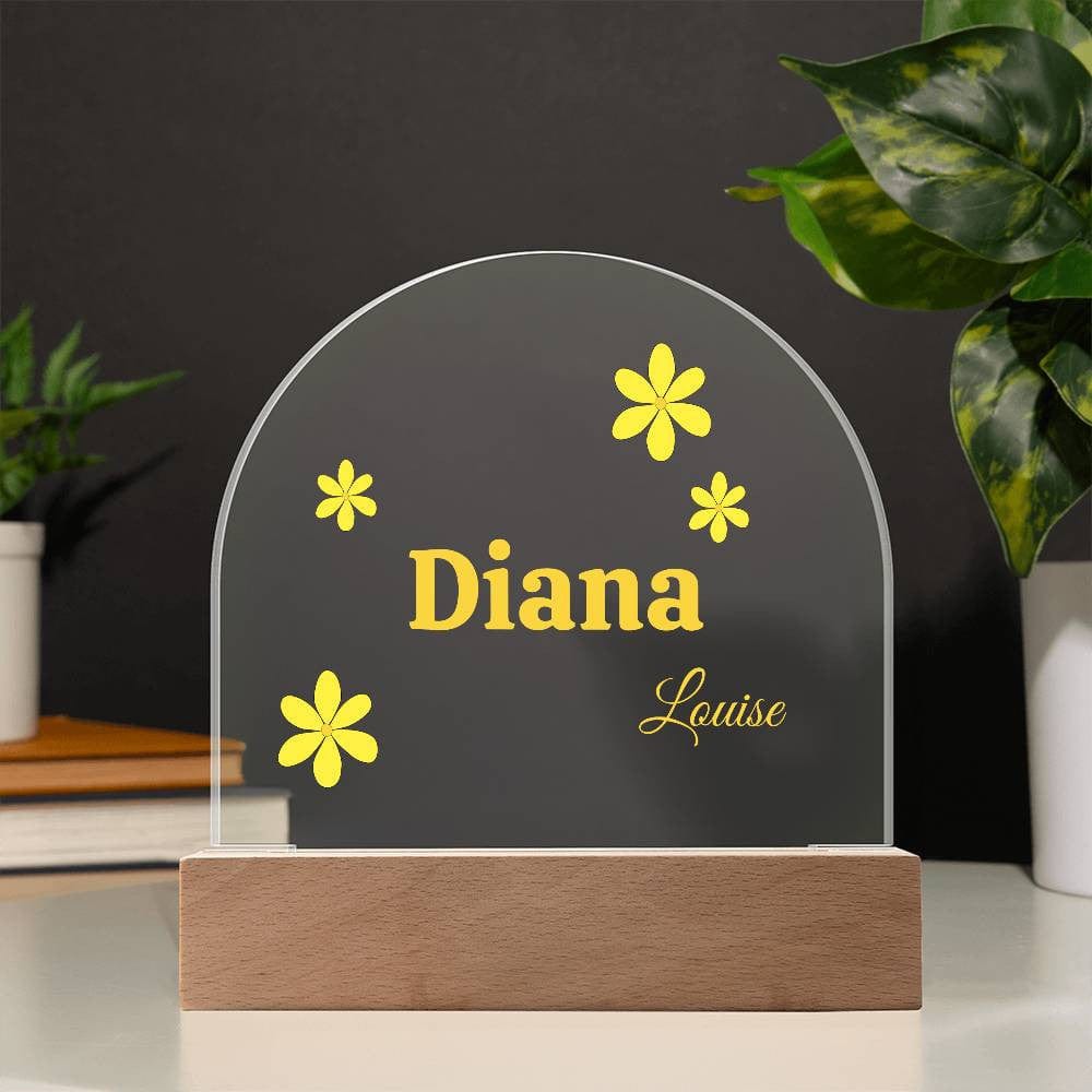 Personalized Acrylic Night Light