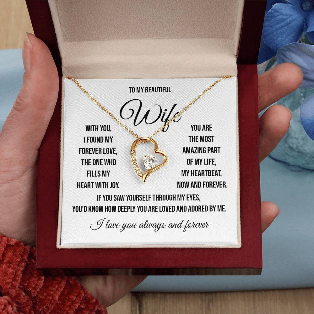 To My Soulmate "My Forever Love" Forever Love Necklace