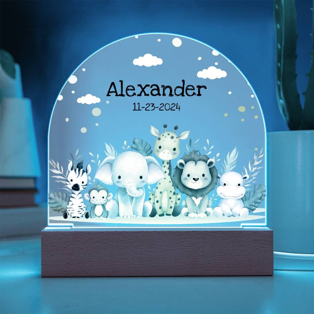 Personalized Child's Acrylic Dome Plaque