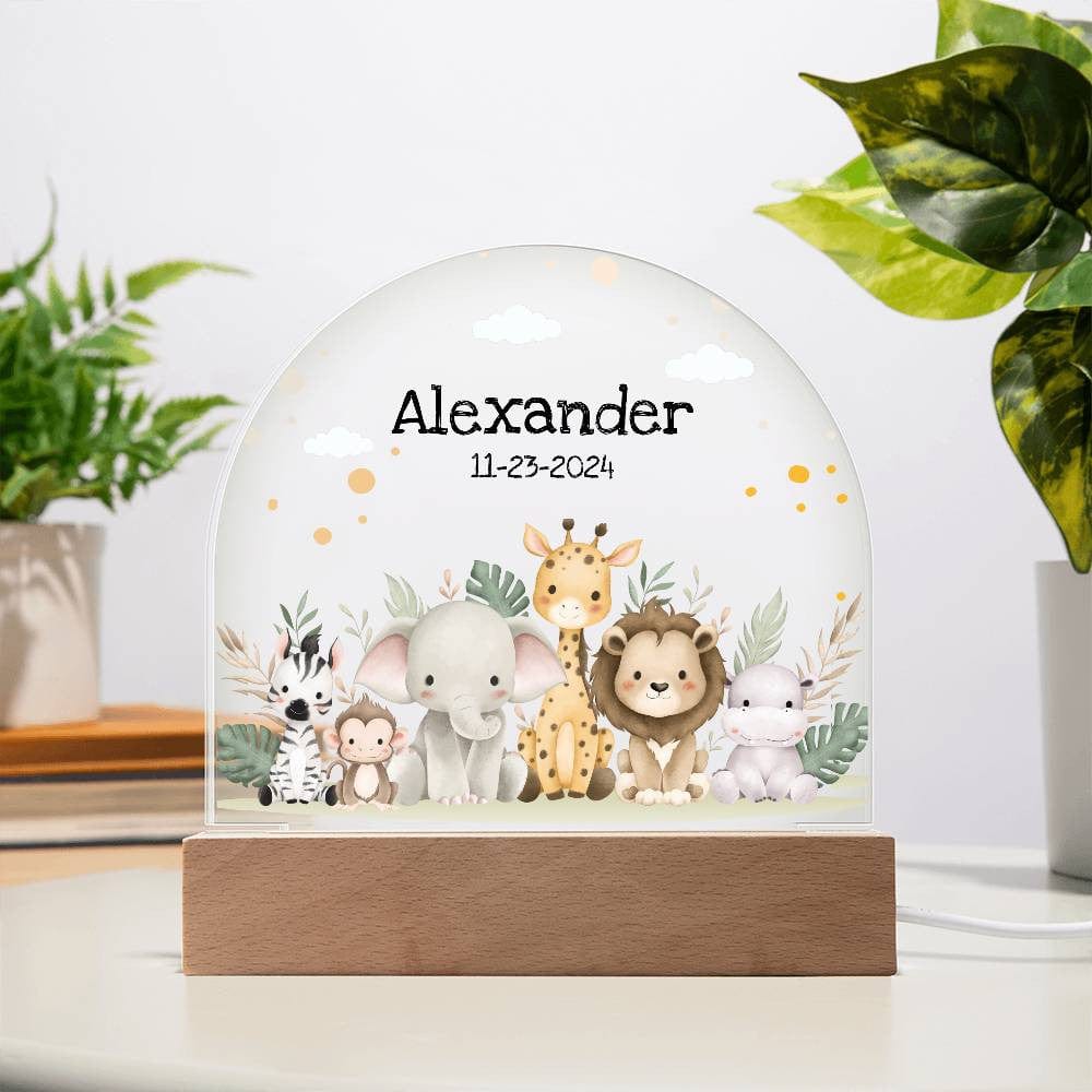 Personalized Child's Acrylic Dome Plaque