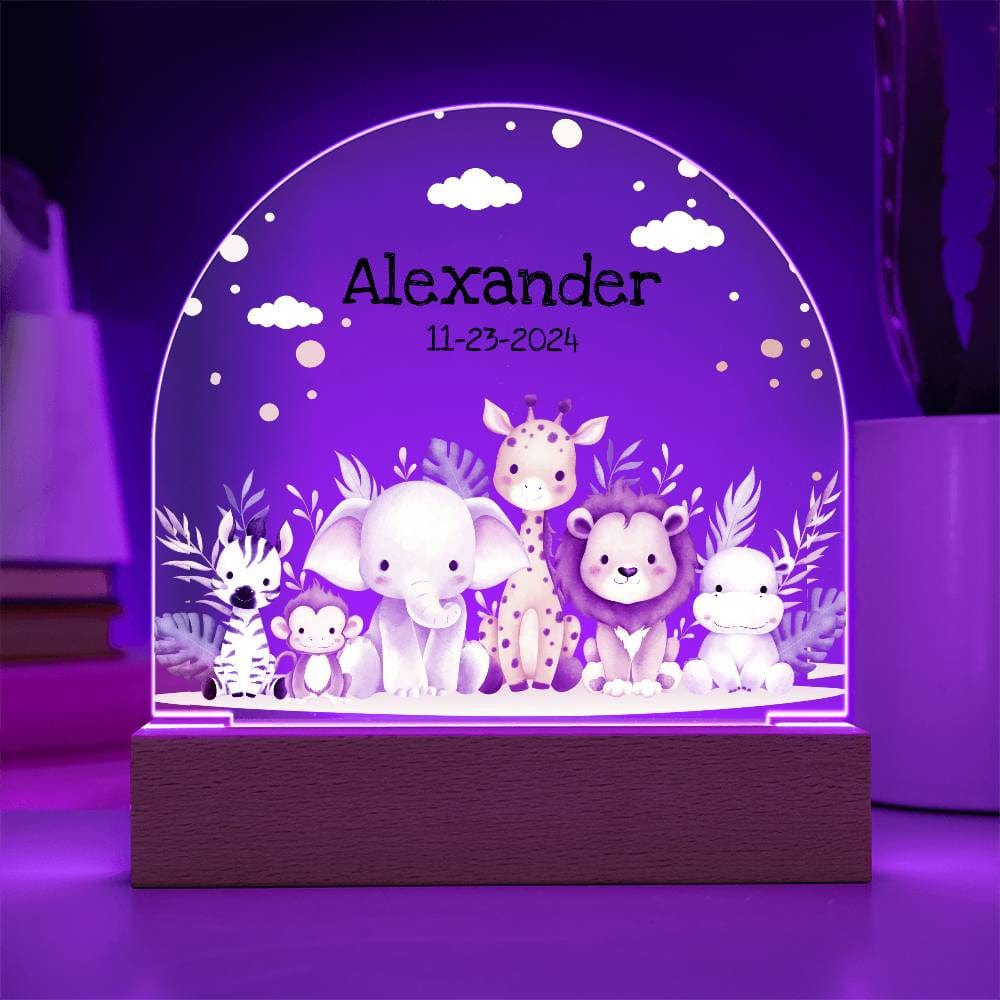 Personalized Child's Acrylic Dome Plaque