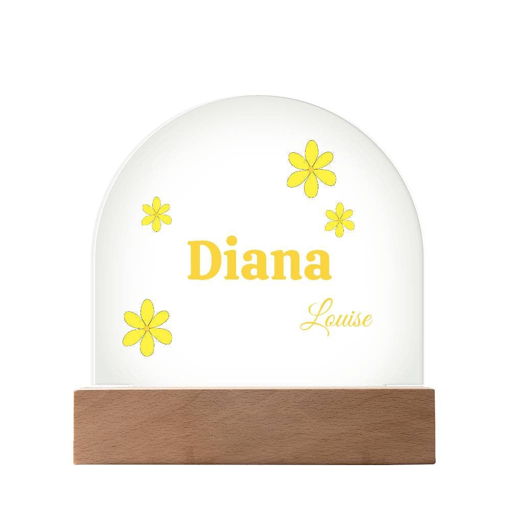 Personalized Acrylic Night Light