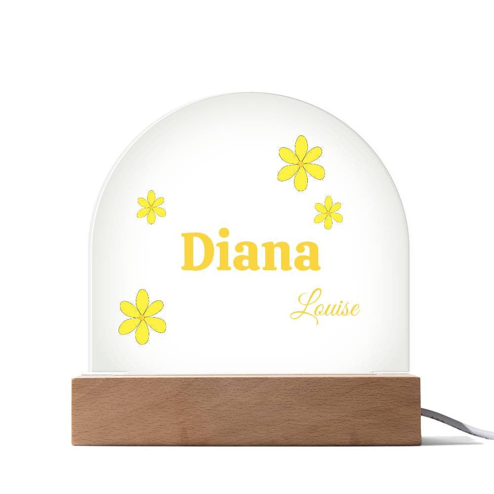 Personalized Acrylic Night Light
