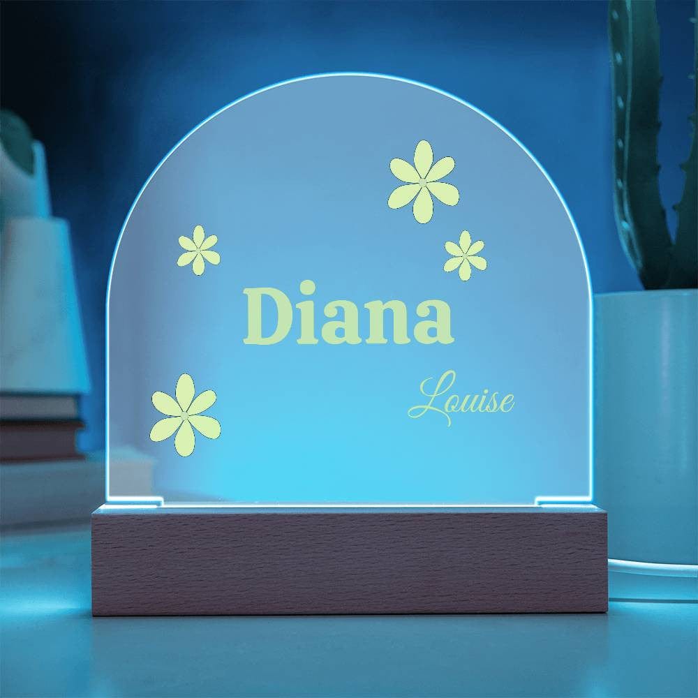 Personalized Acrylic Night Light