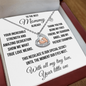 To the Best Mommy Already "My First Friend" Forever Love Necklace