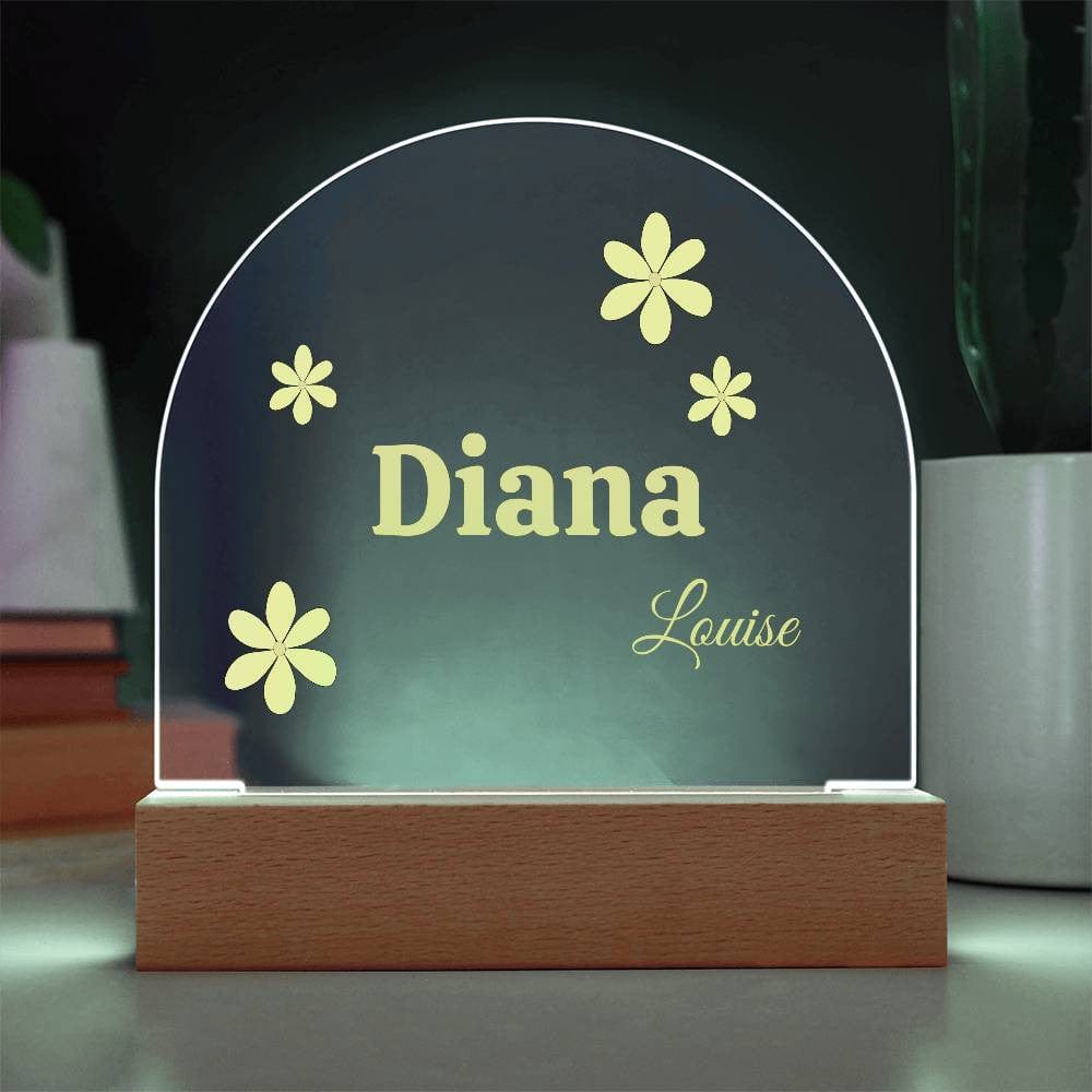 Personalized Acrylic Night Light