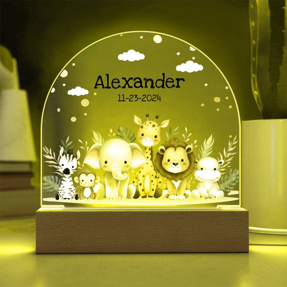 Personalized Child's Acrylic Dome Plaque