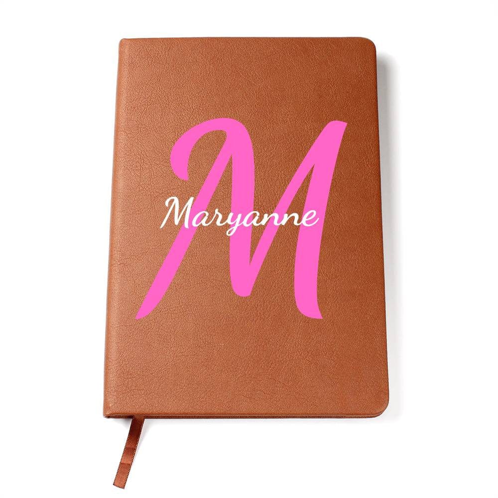 Personalized Journal with Your Monogrammed Initial