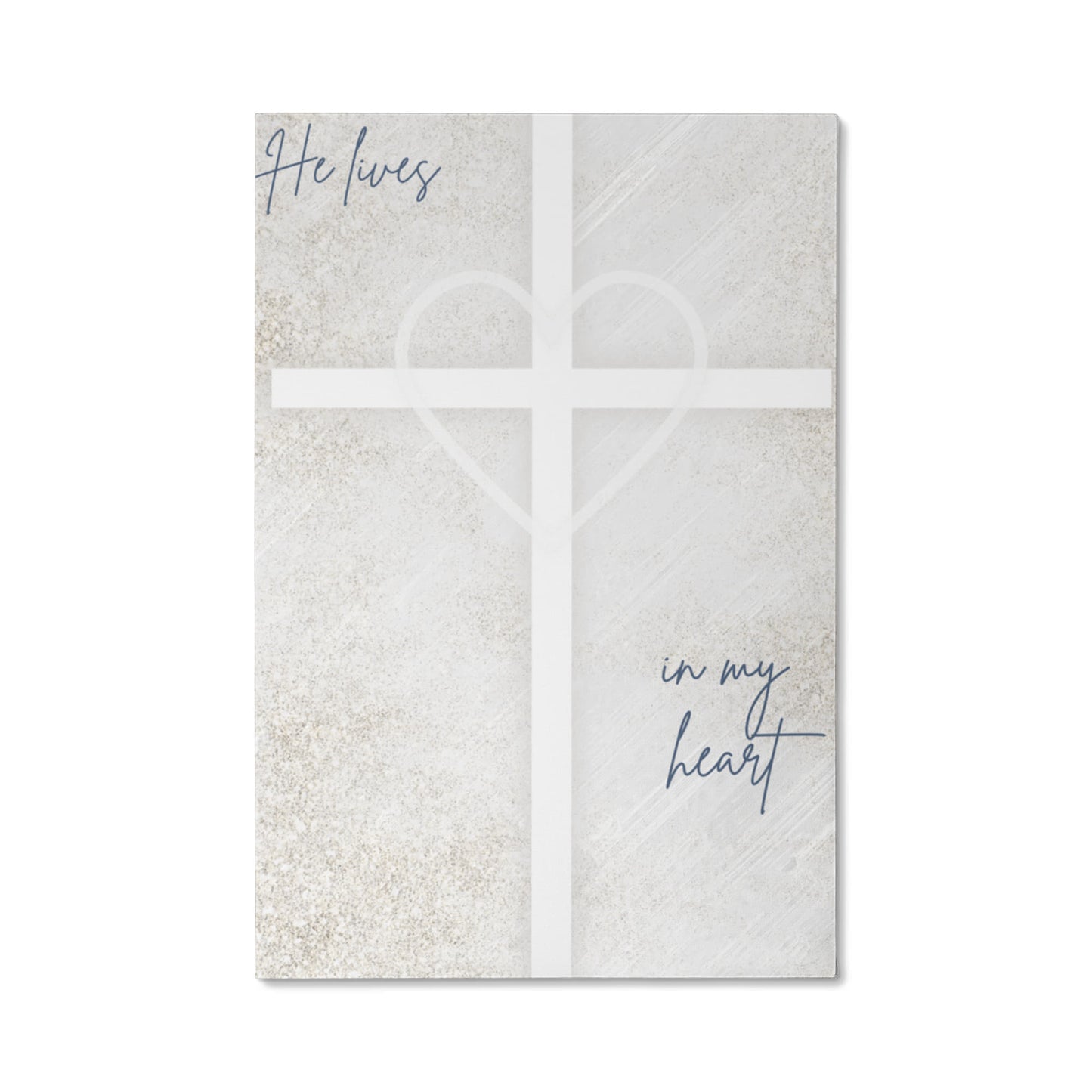 "He Lives in my Heart" Gallery Wrapped Canvas