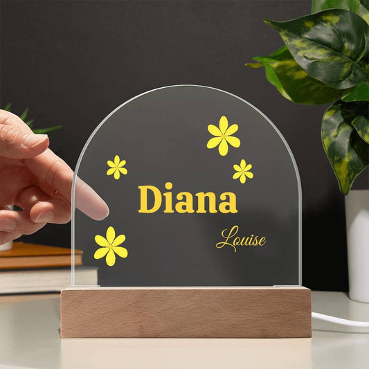 Personalized Acrylic Night Light