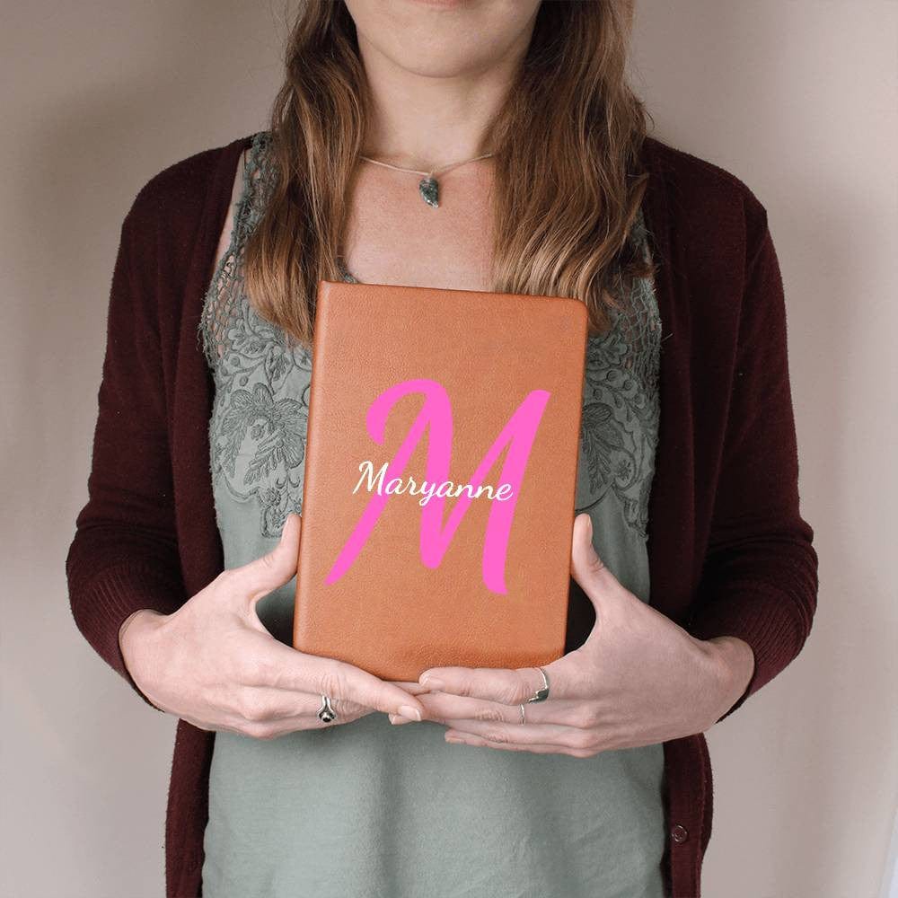 Personalized Journal with Your Monogrammed Initial