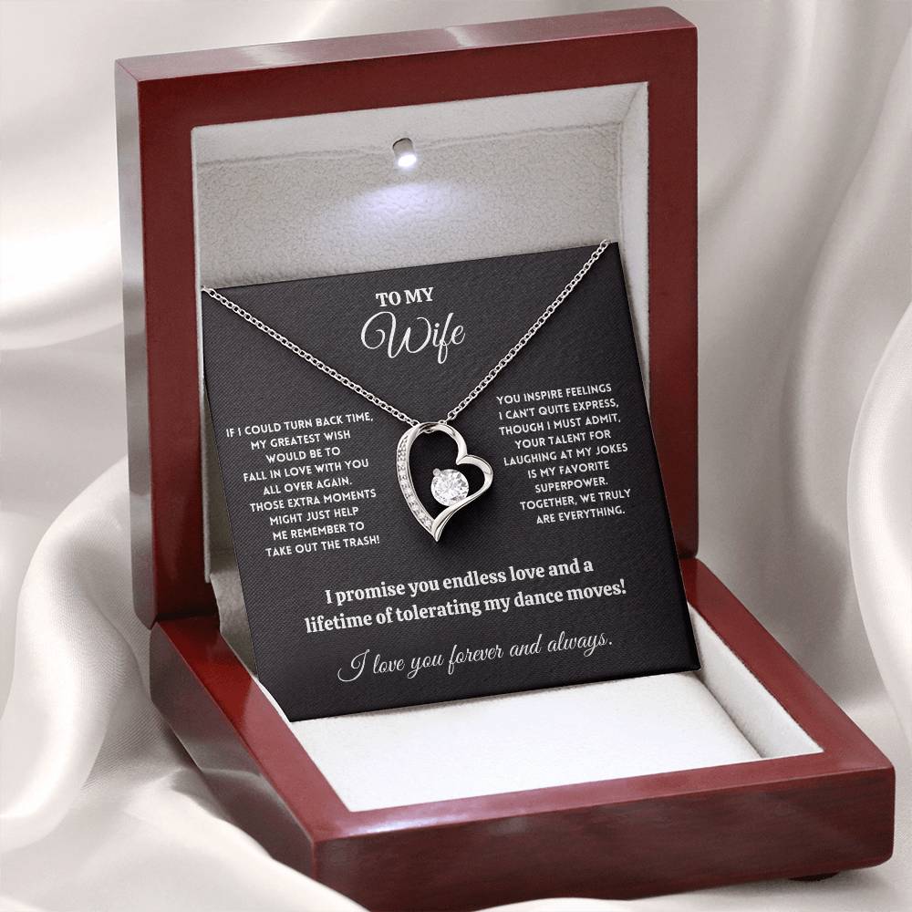 To My Wife - Dance Moves - Forever Love Necklace