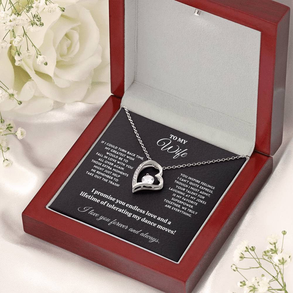 To My Wife - Dance Moves - Forever Love Necklace