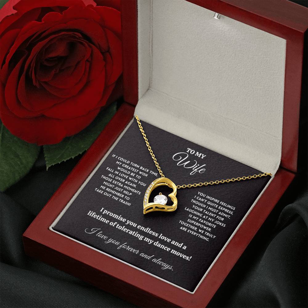 To My Wife - Dance Moves - Forever Love Necklace