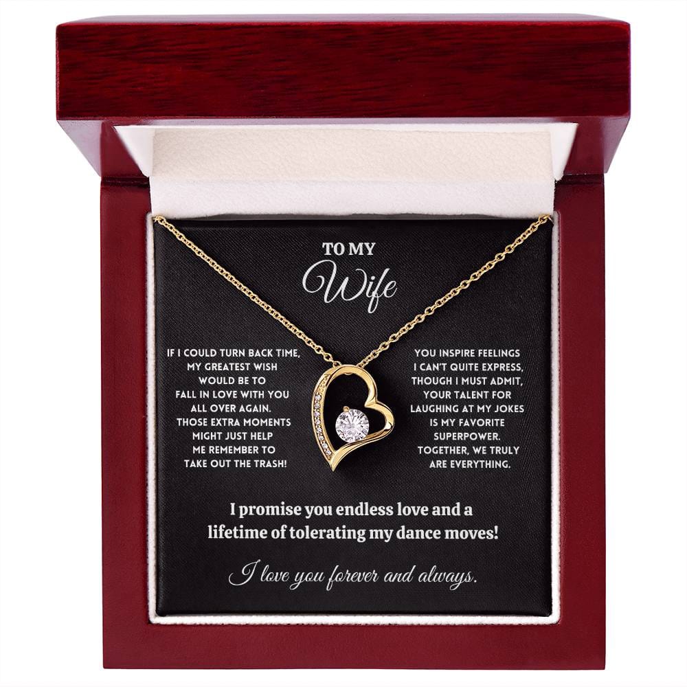 To My Wife - Dance Moves - Forever Love Necklace