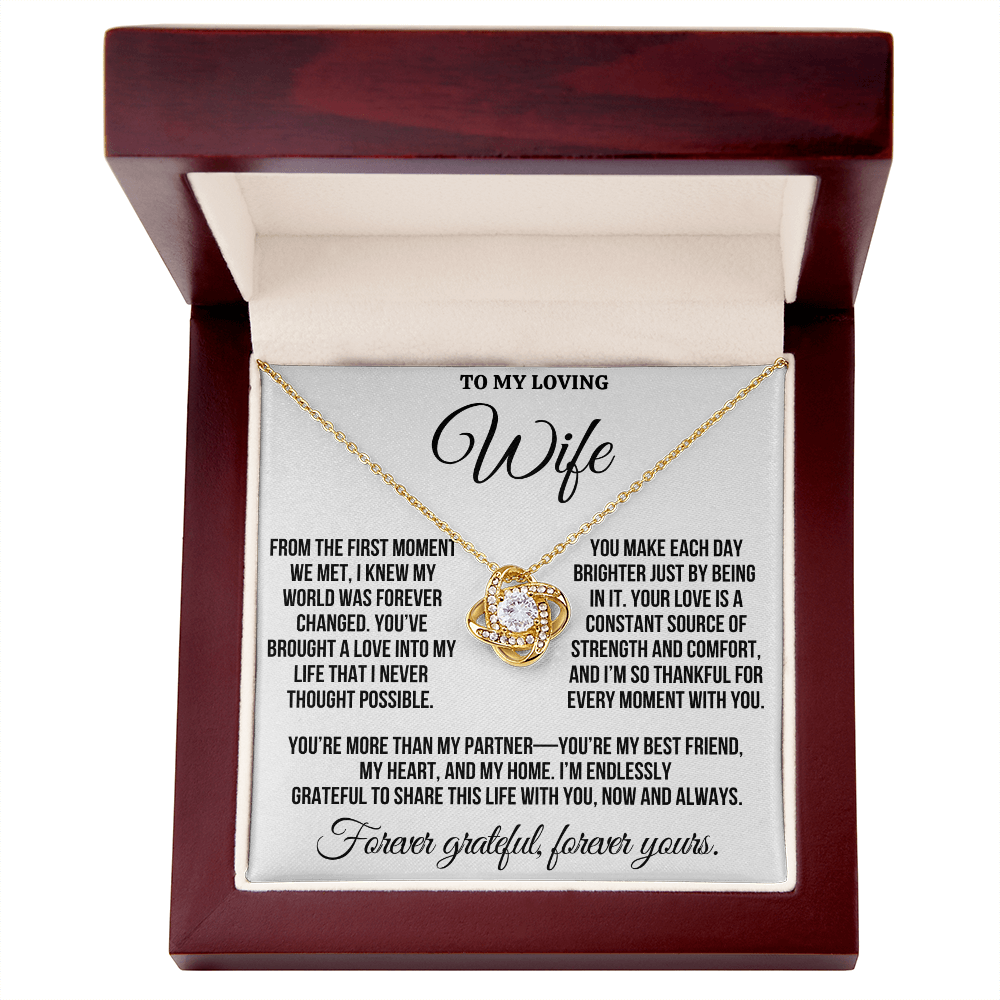 To My Loving Wife "You Make Each Day Brighter"