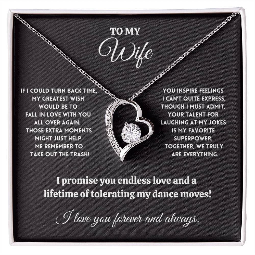 To My Wife - Dance Moves - Forever Love Necklace