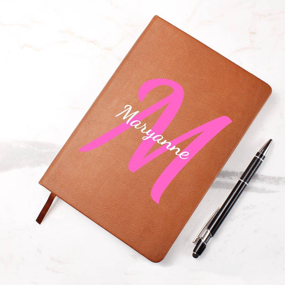 Personalized Journal with Your Monogrammed Initial