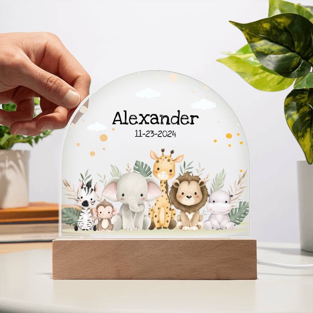 Personalized Child's Acrylic Dome Plaque