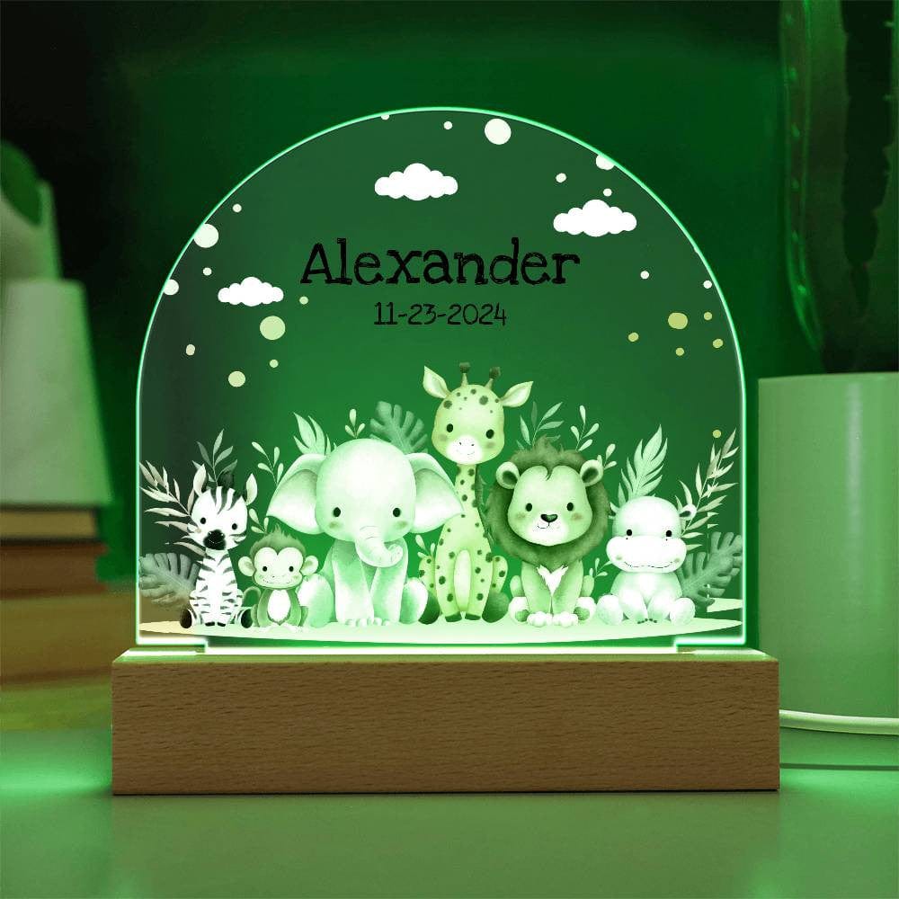 Personalized Child's Acrylic Dome Plaque